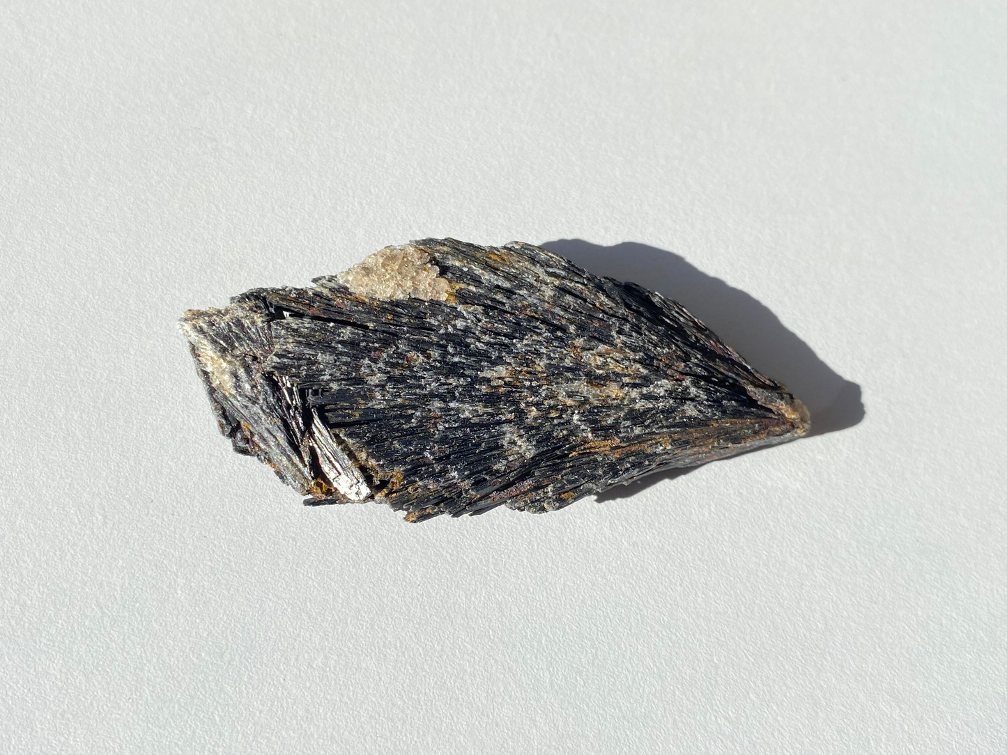 Cianita Negra "Escoba de Bruja"