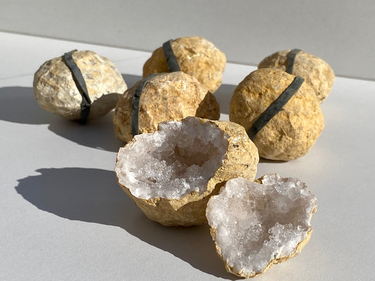 Geoda de Cuarzo Blanco Mini