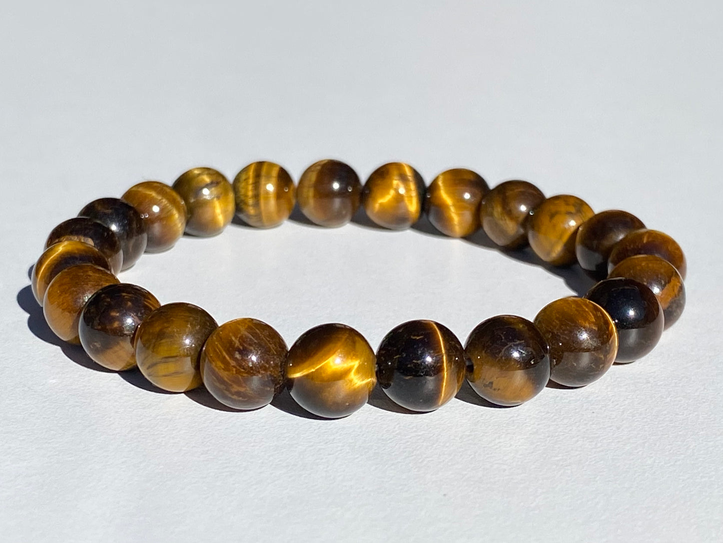 Pulsera de Cristal de Ojo de Tigre