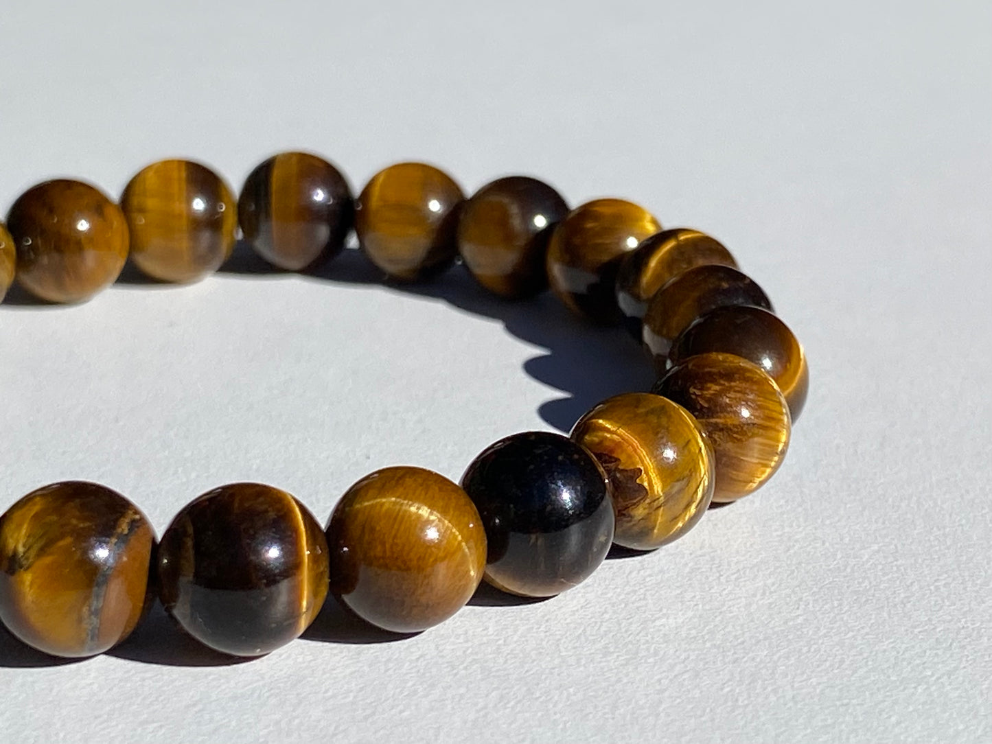 Pulsera de Cristal de Ojo de Tigre