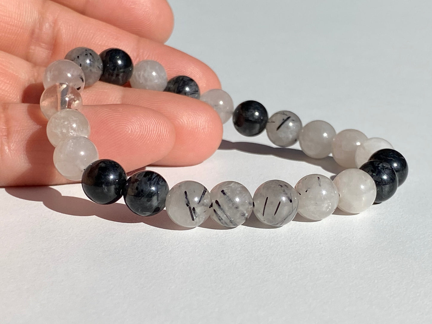 Pulsera de Cuarzo Turmalinado